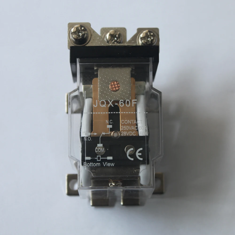 10 шт. JQX 60F 1Z реле мощности 60A DC 12 V катушка питания|coil power relay|power relayrelay 60a |