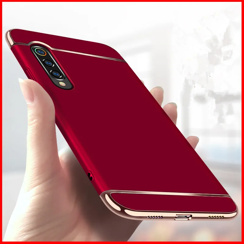 Чехол Fundas для Xiaomi mi 9 Жесткий из поликарбоната с полной защитой чехол телефона s