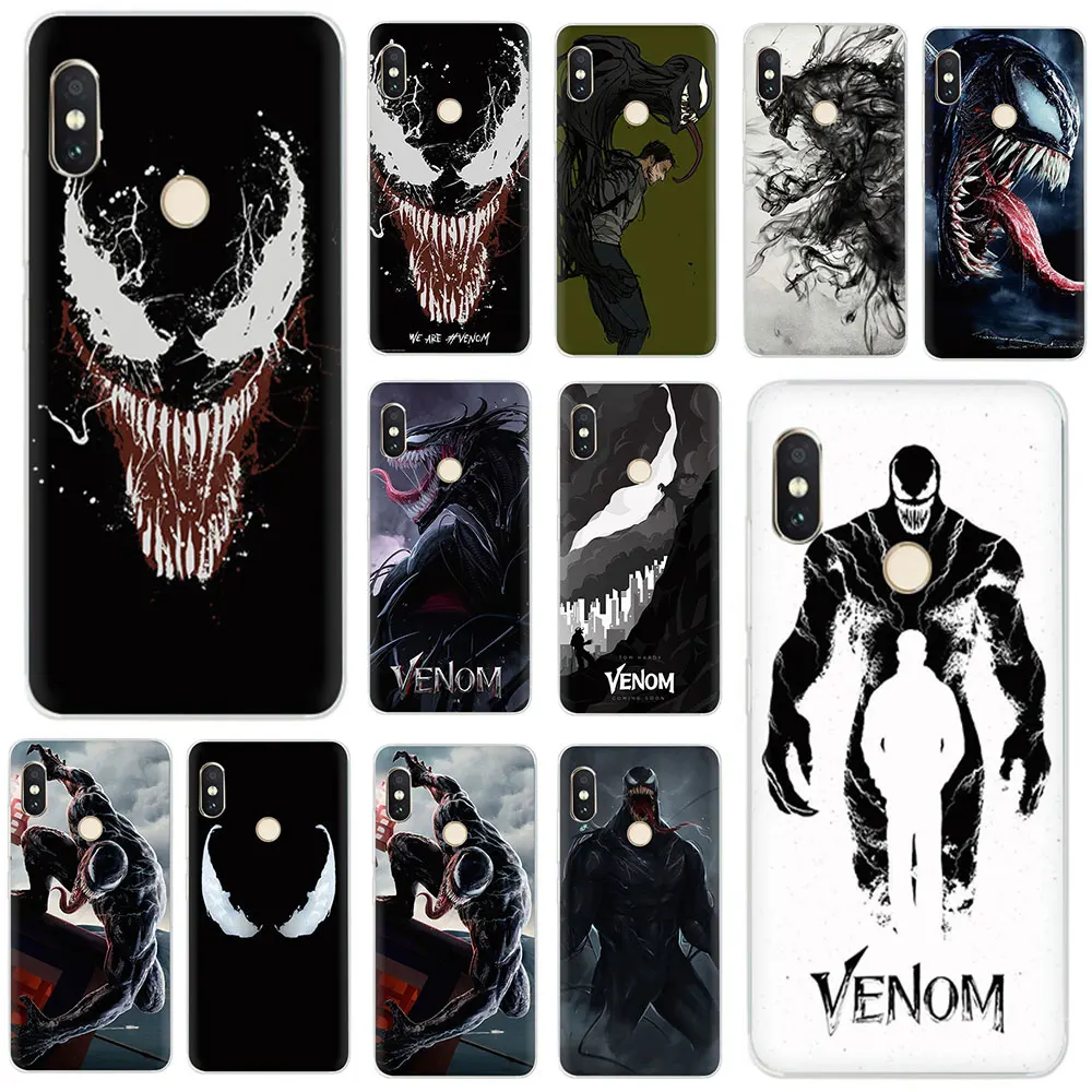 

Venom 2018 Film MCU DIY Printing Drawing Hard Phone Cover Case for Xiaomi Mi Mix 2S Max 3 F1 8 9 SE A2 Lite 6 A1 9T CC9e A3 pro