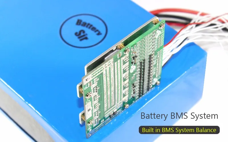 Sale 48V 30AH lithium battery super power electric bike battery 54.6V lithium ion battery pack + charger + BMS , Free customs duty 8