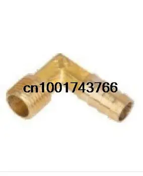 

5pcs 2 ways OD8-3/8 BSP House Barbed Elbow Male Brass Pipe Coupler Adapter