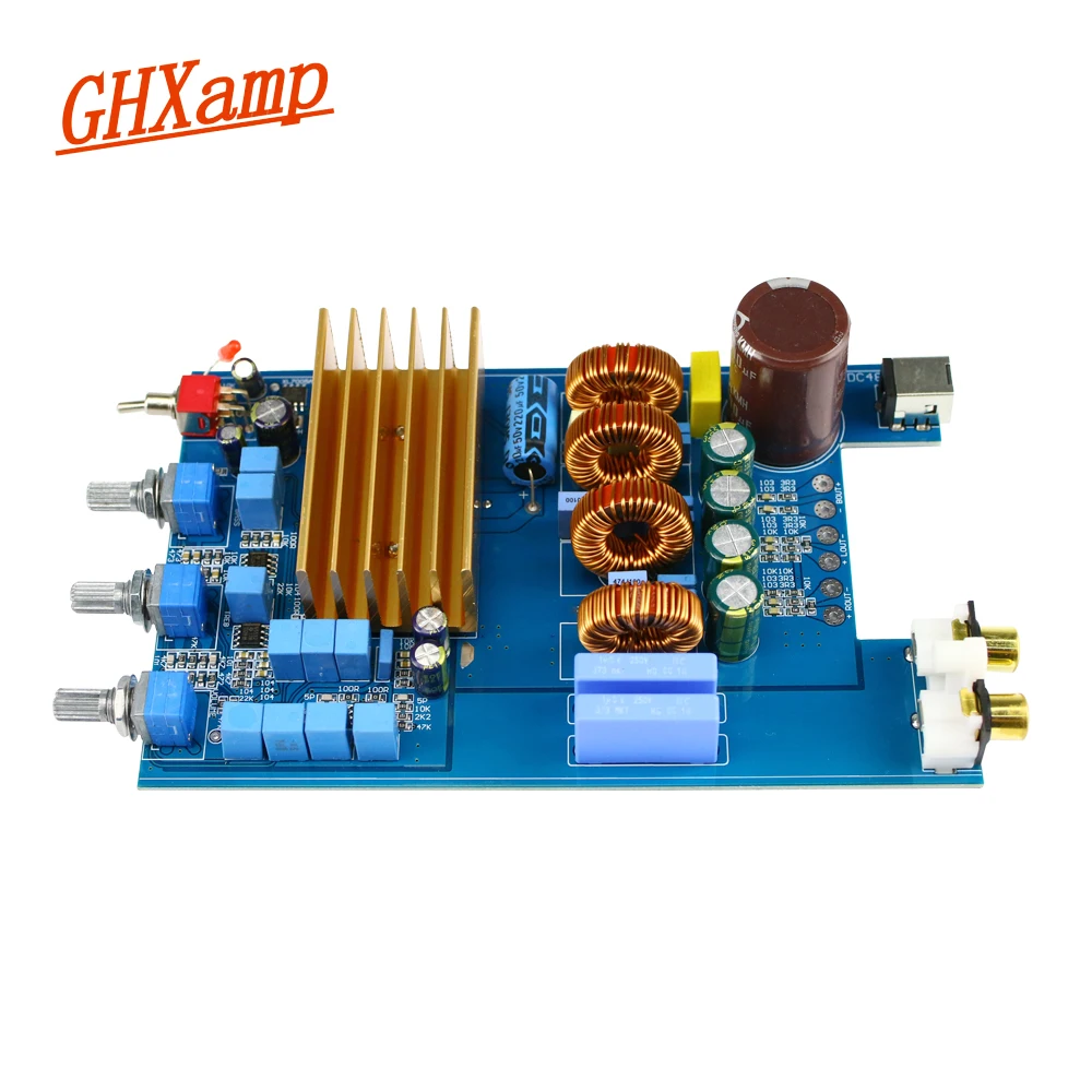 GHXAMP TPA3255 Digital Hifi Amplifier Board 150W*2+300W Class D 2.1