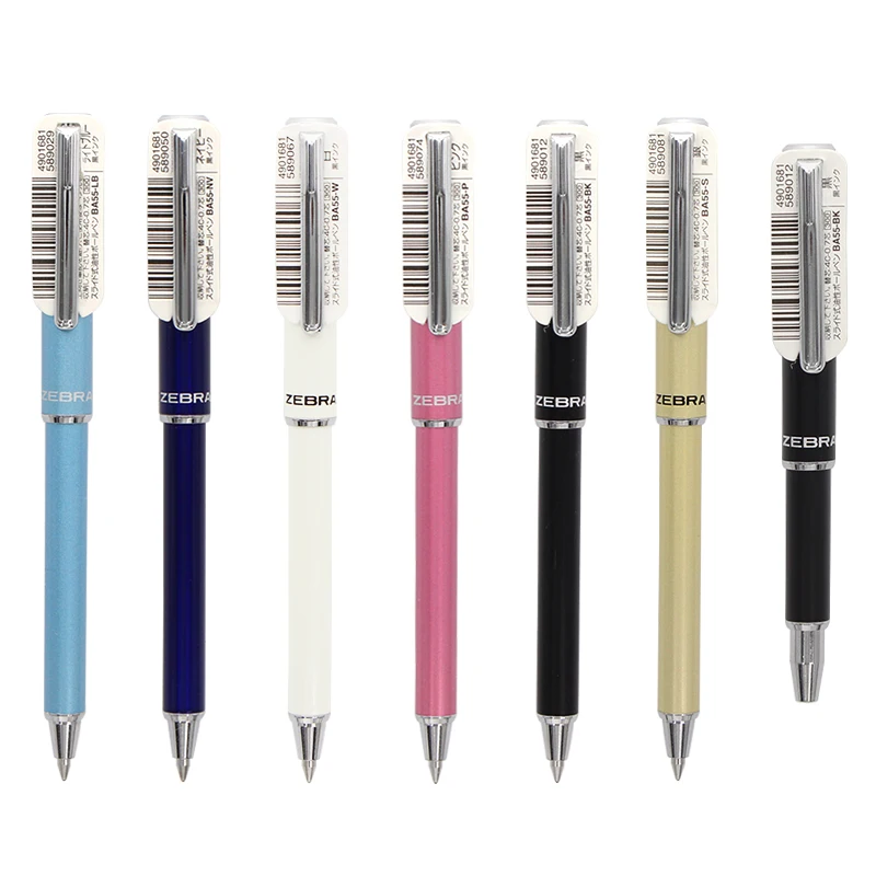 ゼブラ限定ボールペンオフィス文具学用品色の調整可能な金属ペンロッドミニポケットペン0 7ミリメートルsl F1 Ba55 Ballpoint Pens Aliexpress