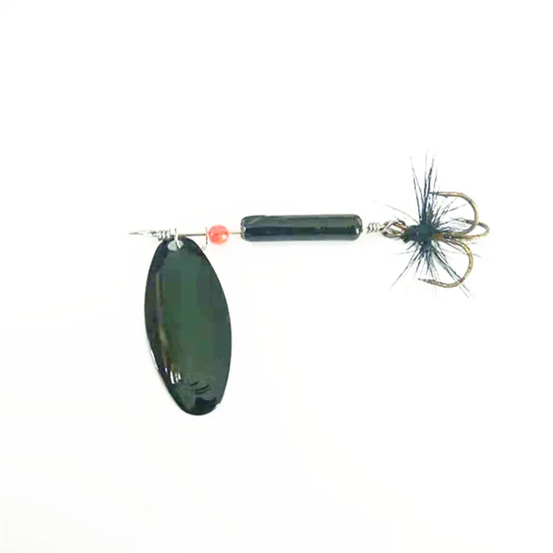  BaMMax Fishing Spinner Spoon Lures Rotating 3.1g  6.7g Fishing Lure metal sequins bait Bass Hard Bait With Treble Hooks fishing