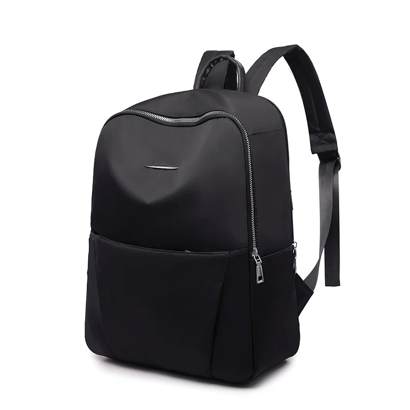 Вместительные школьные сумки для девочек-подростков, средний рюкзак, водонепроницаемый женский рюкзак из ткани Оксфорд, женский рюкзак, Mochilas Feminina - Цвет: Black