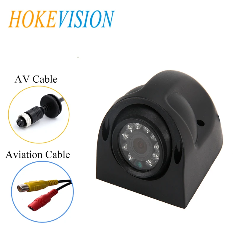 

HOKEVISION Reverse Camera Heavy Duty 18 LED IR Night Vision Waterproof IP 68 Rear View Camera For Truck/Bus/RV/Vehicle backup pa