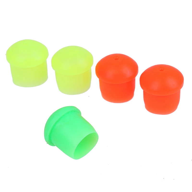 5Pcs Silicone Fishing Rod Protective Net Tube Cover Sleeve Fishing Rod Protective