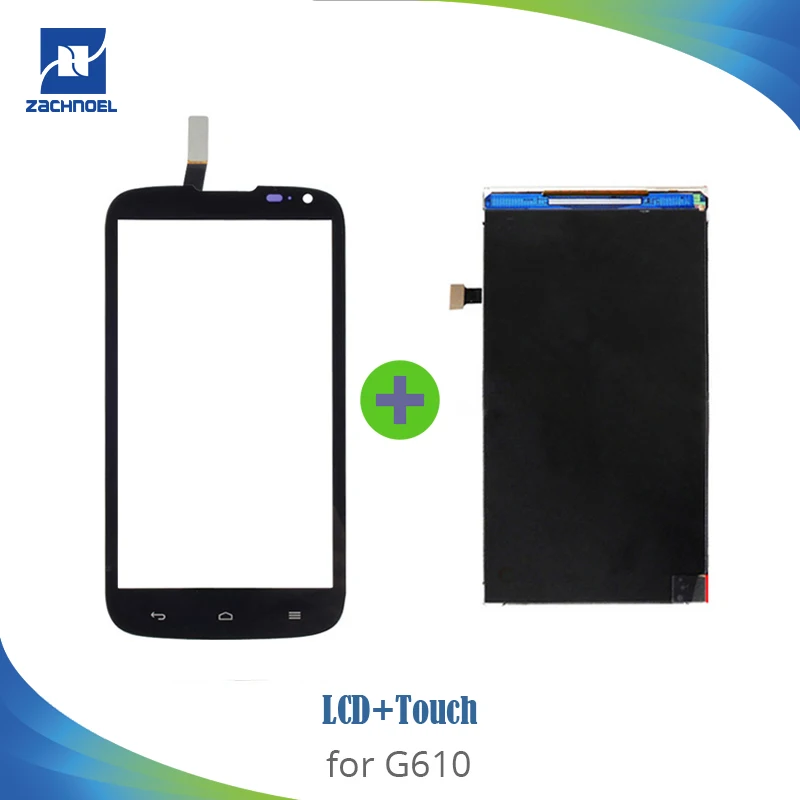 

High Quality LCD Display for Huawei Ascend G610 LCD with Touch Screen Digitizer Assembly 100% Tested OK Replacement Parts