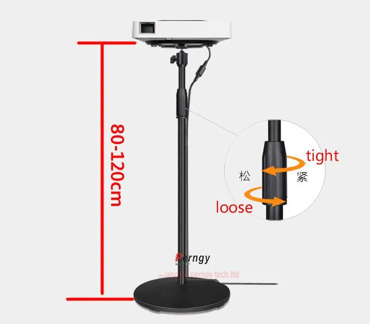 80-120CM) SF-02 10kg universal strong mini projector desktop stand P2 X1 G1-S PPX4350 PPX4935 X6 video floor holder mount