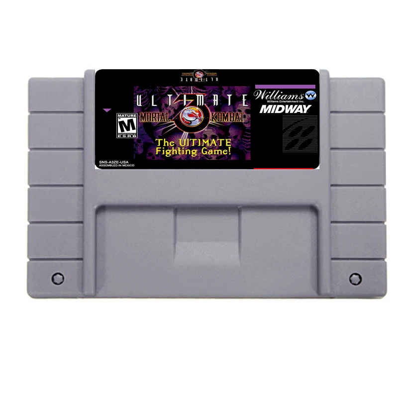 Хит продаж 16bit 46pin карточки для Супер игры Ultimate Mortal Kombat 3|ultimate mortal kombat|ultimate kombat 3mortal 3