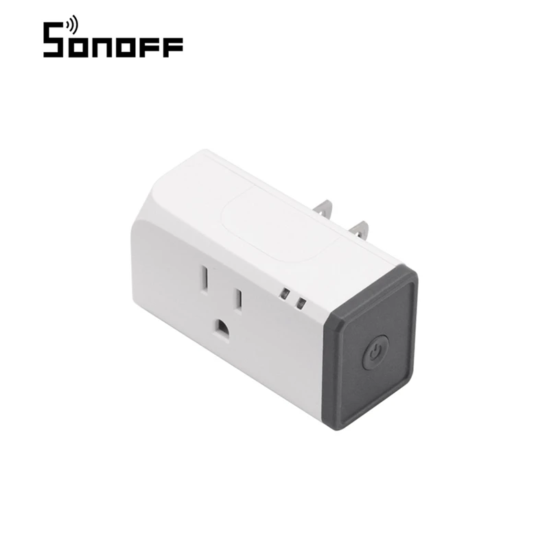 

SONOFF S31 Lite US Pulg Mini Smart Wifi Socket 16A Wireless Smart Switch Plug Work With Alexa Google Home