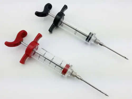

Marinade Injector Flavor Syringe Cooking Meat Poultry Turkey Chicken BBQ WQ Tool