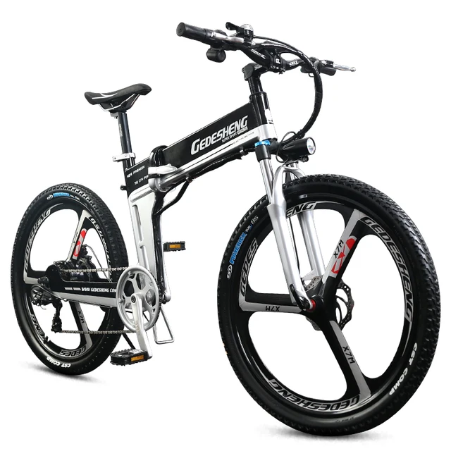 26 Inch Folding ebike lithium ion battery electric mountain ebike