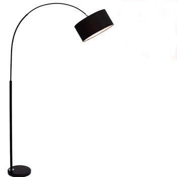 

Modern fabric shade floor lamp bedside fishing floor lamp brief style free shipping