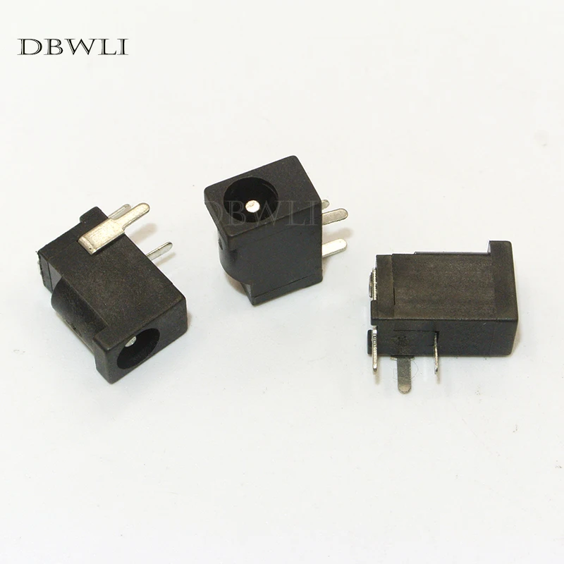 

10PCS DC Power 3Pin Supply Socket Connector DC002 needle 1.1mm DC002 3.5*1.1 mm DC power supply socket