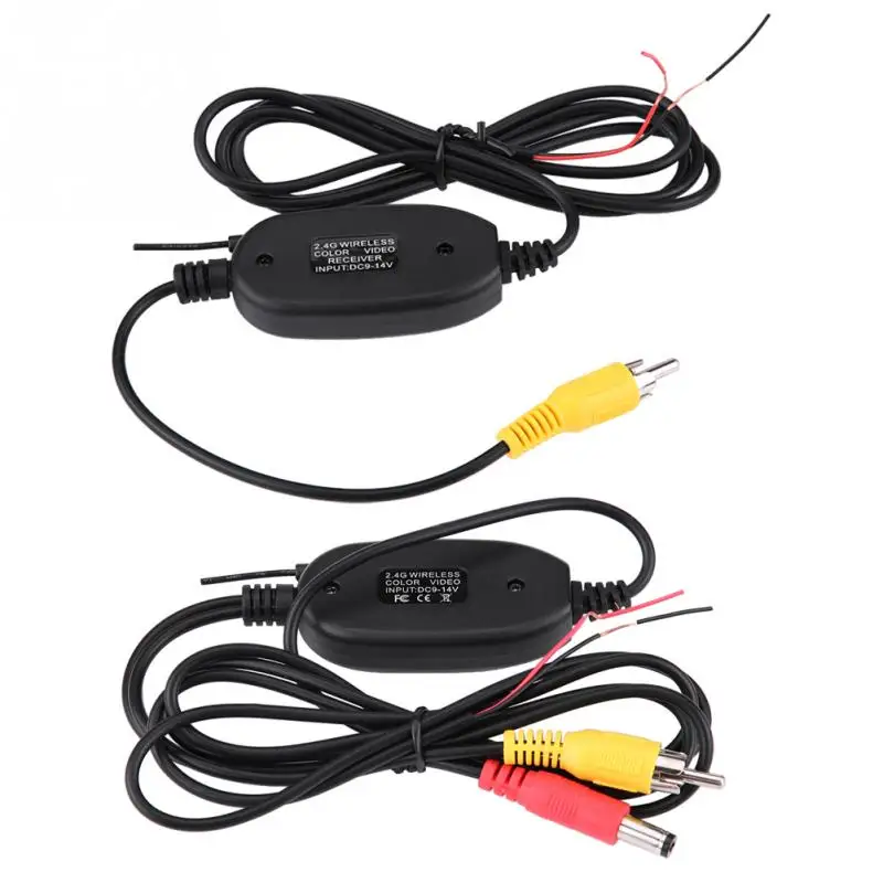RCA Jack Video 2 4 Ghz 12V беспроводной передатчик и приемник комплект для Автомобильная
