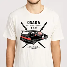 Япония Kanjo ФУТБОЛКА | Осака Jdm | Civic Ef9 | Kanjozoku | Carnewest Мужская футболка модная футболка мужская одежда
