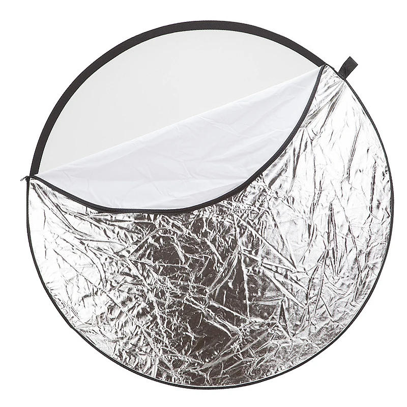 

5 in 1 Portable Collapsible Round 60cm Camera Lighting Photo Disc Reflector Diffuser Kit Carrying Case Photography Equipment