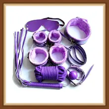 Free Shipping Bondage bag open mouth gag harness bdsm bondage hand cuffs restraint set Sex toys