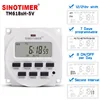 Módulo temporizador programable semanal, electrónica, LCD, Digital, 5V CC, 7 días, interruptor de tiempo de iluminación LED con intervalo de 1 segundo ► Foto 2/6