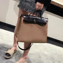 European Fashion Female Big Tote bag 2019 New Women’s Designer Handbag Quality PU Leather Women Shoulder Messenger Bags NA-38