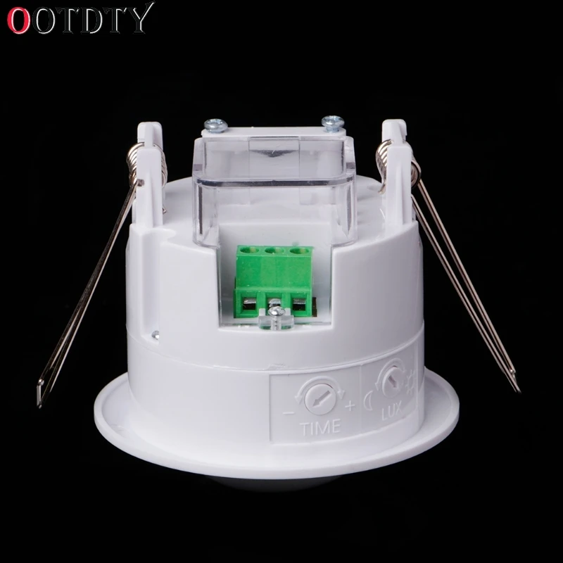 OOTDTY 110 240 В AC мини Регулируемый 360 градусов Потолочный PIR инфракрасный датчик