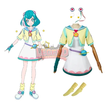 

Cosplaylegend Anime Star Twinkle Precure Cure Milky Hagoromo Lala Cosplay costume adult costume custom made full set dress