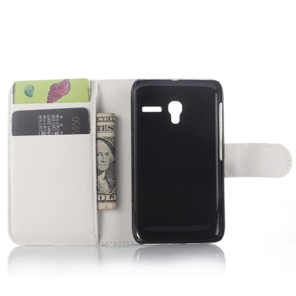 

Cyboris For alcatel one touch onetouch pixi 3 pixi3 3.5 OT 4009A 4009X 4009E 4009D Case flip case with card slot holders