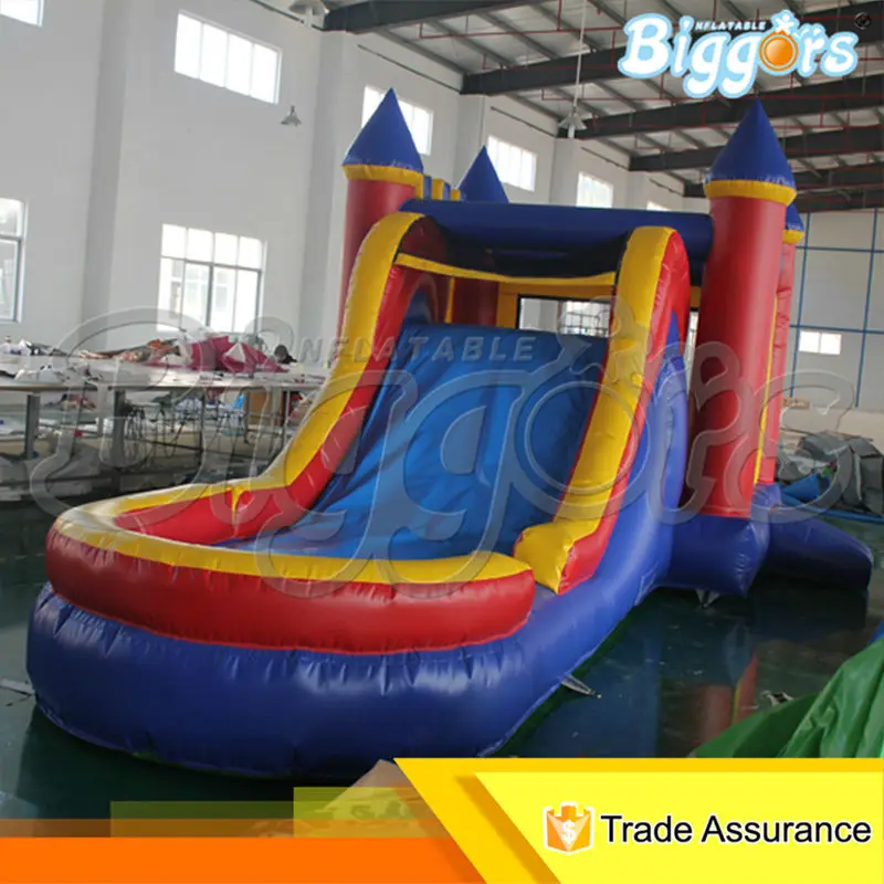 

Hot Inflatable Bouncy Castle With Slide Bouncer Combo For Kids Game