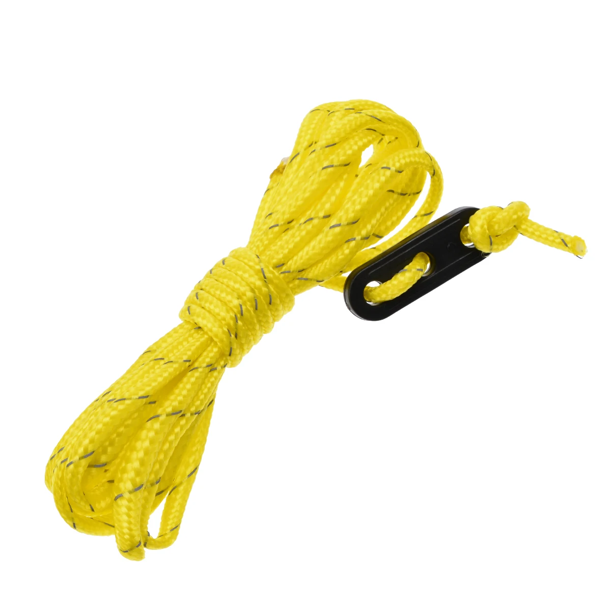 4pcs Strong Fluorescent Yellow Guyline Runner Multifunction Outdoor Wind Guy Line Camping Cord Paracord Tent Ropes Lightweight