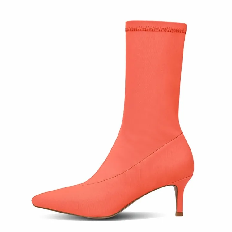 Fashion Solid Autumn Boots