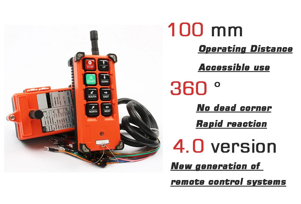 220 В 380 В 110 в 12 В 24 в промышленный пульт дистанционного управления Переключатели управление подъемного крана подъемный кран 2 передатчика+ 1 приемник F21-E1B