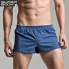 Boxer en coton pour homme, sous-vêtements de haute qualité, short à carreaux, doux, confortable, ample, culotte de sous-vêtements ► Photo 1/6