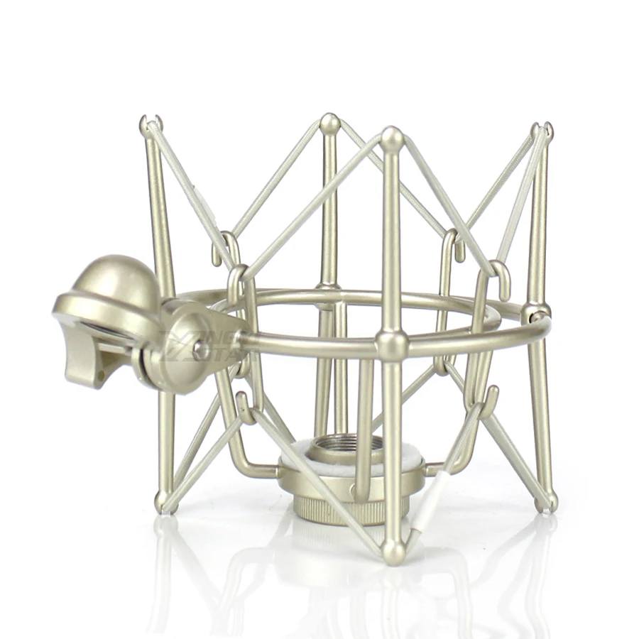 Metal Shock Mount Condenser Microphone Spider Mic Holder Shockproof For