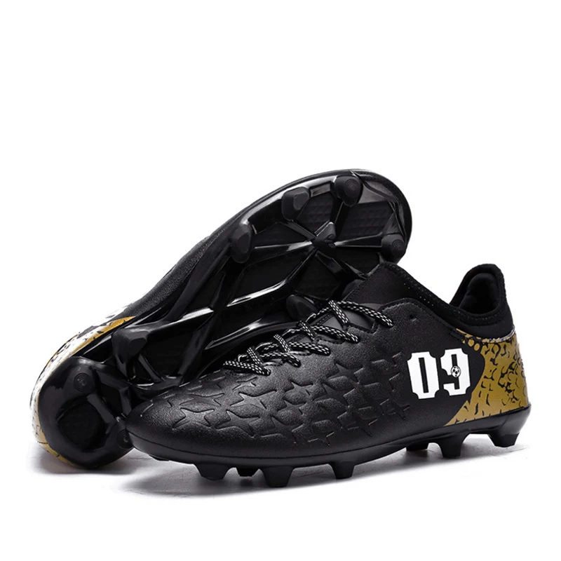 Los hombres zapatos de fútbol al aire libre Césped largo Spikes botas de fútbol 2018 adolescentes deportes zapatos de fútbol zapatillas de futbol