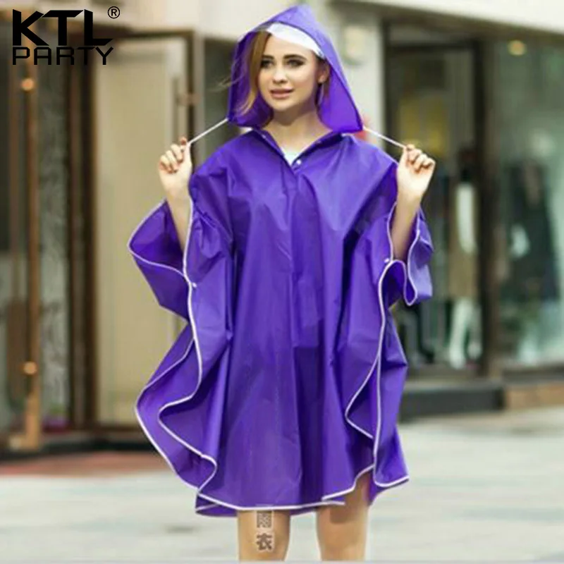 KTLPARTY женский новый плащ EVA riancoats модный милый для взрослых леди пончо ветровка