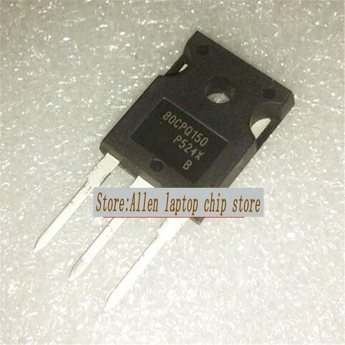 

Free shippin 10pcs/lot 80CPQ150 80CPQ150PBF Schottky diode 80A 150V TO-247 new original Immediate delivery