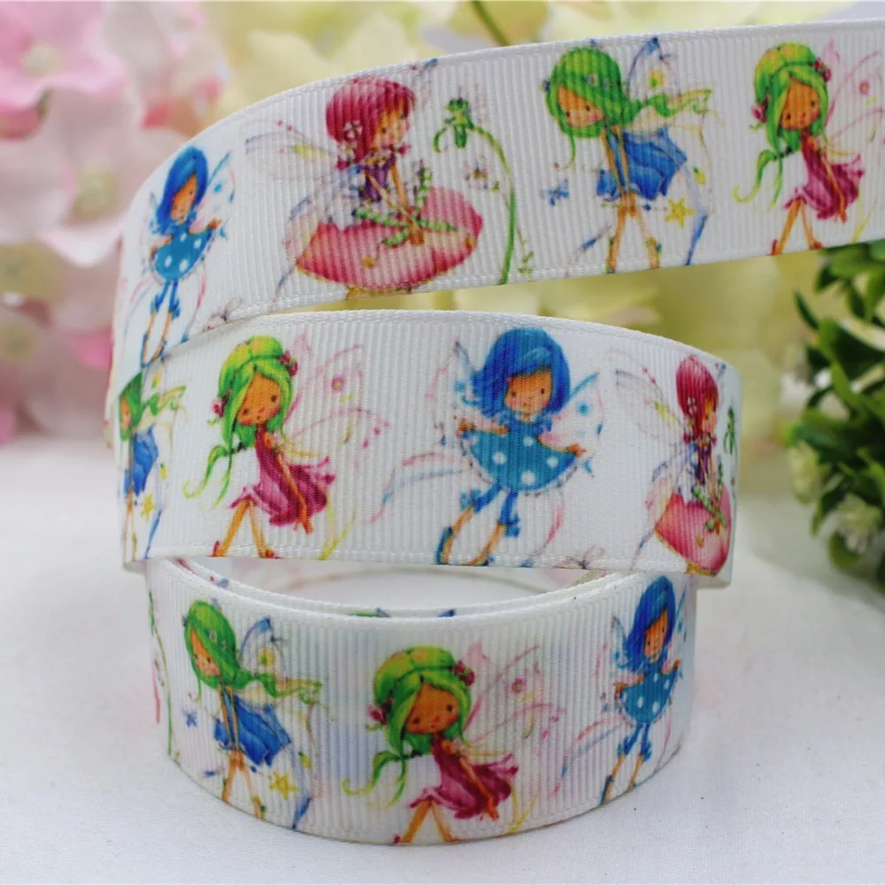 

165669,25MM cartoon series pattern printed ribbon grosgrain ribbon packaging, DIY accessories handmade materials