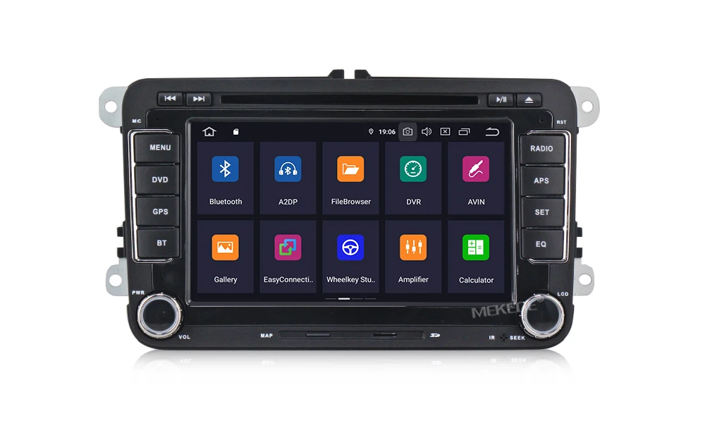 Flash Deal MEKEDE Android 9.0 4+64G  IPS DSP car dvd player for golf 4 golf 5 6 SEAT touran passat B6  caddy transporter t5 polo tiguan 17