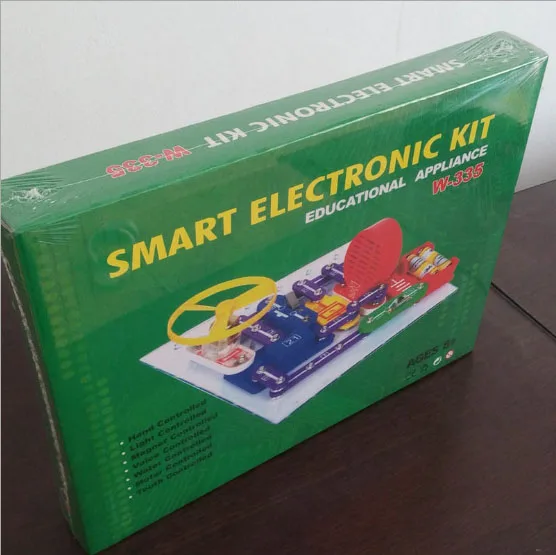 Students DIY Smart Electronic Block Kit Building Block Assembled Educational Puzzle Toy Improve Brain development For Kids