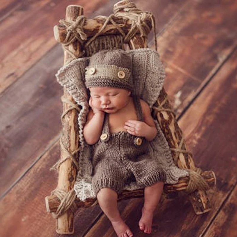 Newborn Photography Props Retro Photo Shoot For Baby Boys