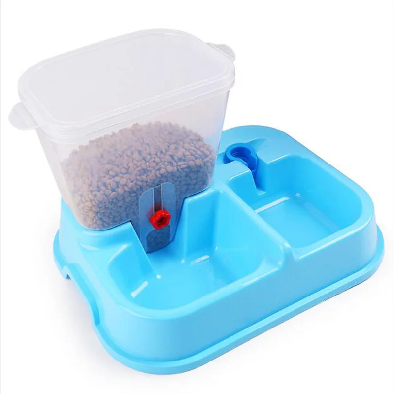 High Quality Automatic Pet Feeder Plastic Dog Food Bowl Pets Water