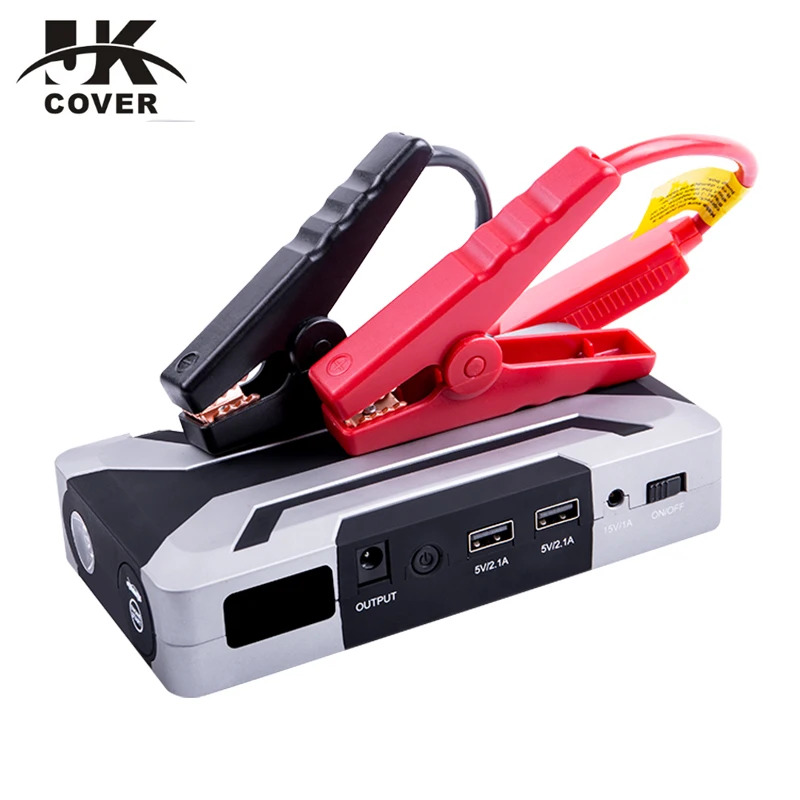 JKCOVER car jump starter device booster Peak emergency portable Power Bank car battery jump starter
