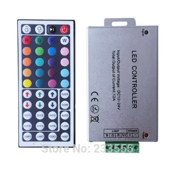 

12V 12A 44Key IR Remote Controller for SMD 3528 5050 RGB LED SMD Strip Lights