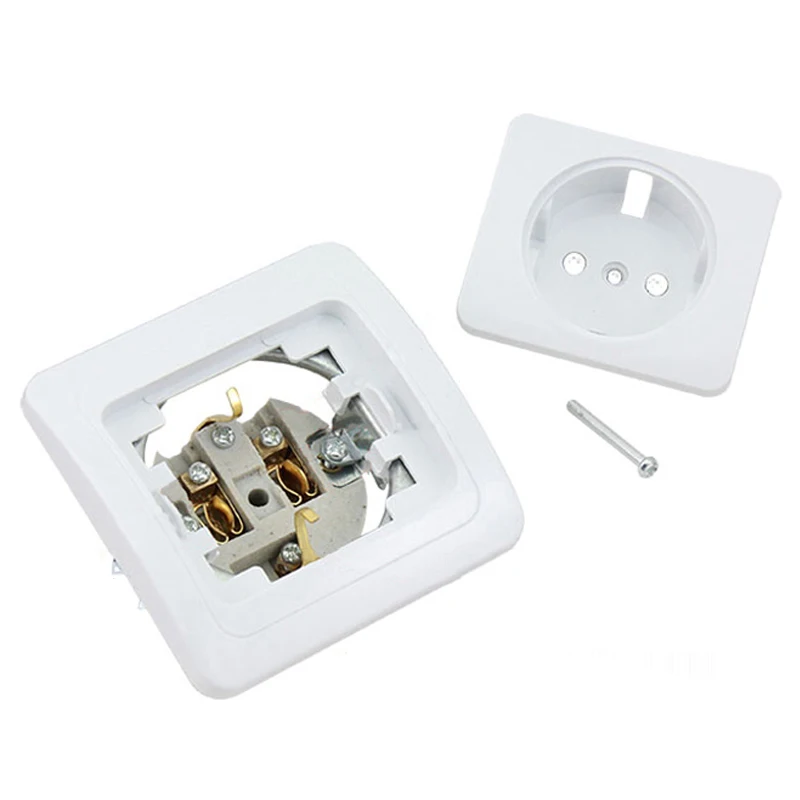 2017-Manufacturer-atlantic-Wall-Power-Socket-16A-EU-Standard-Outlet-Without-USB-Charger-Port-EU-RU (2)