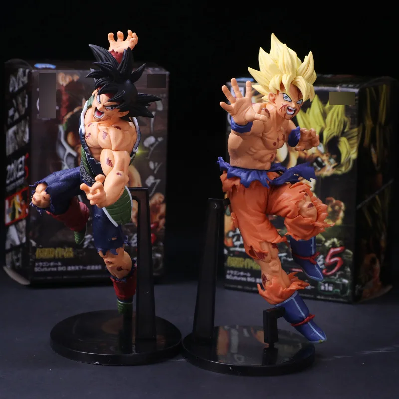 

Hot Dragon Ball Z Goku Super SaiYan Awakening Gohan Father Trunks Vegeta PVC Anime Action Figure DBZ Collection Model Kids Gift