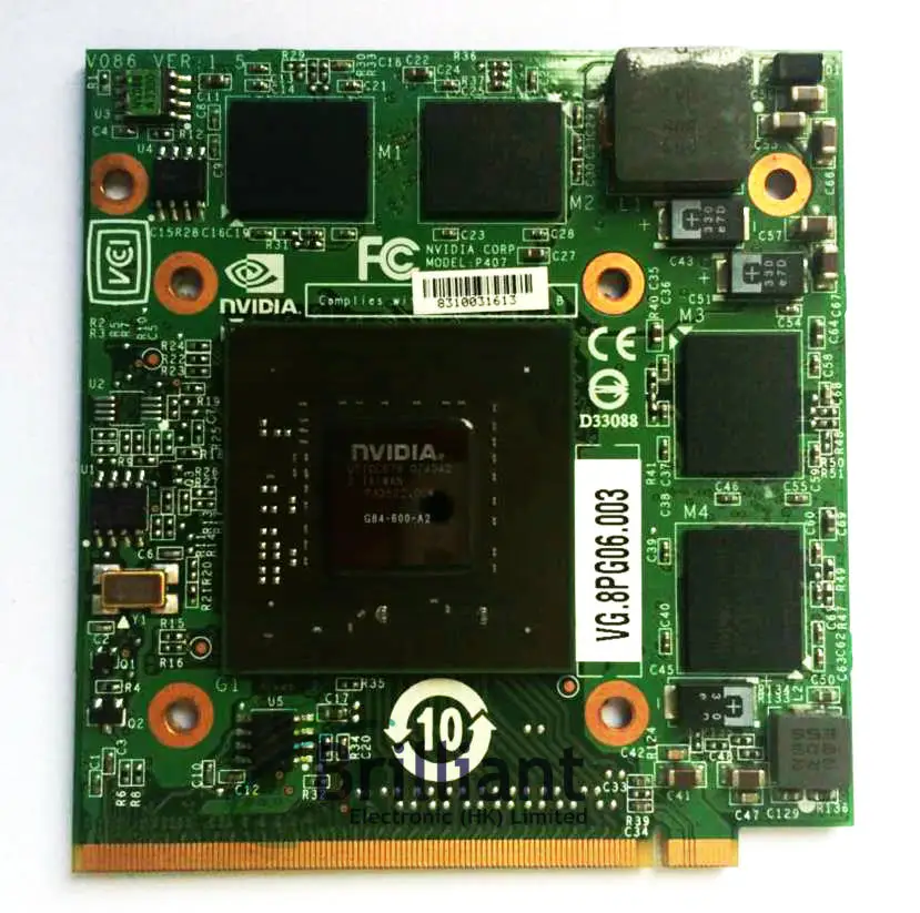   Nvidia 8600m Gt  -  7