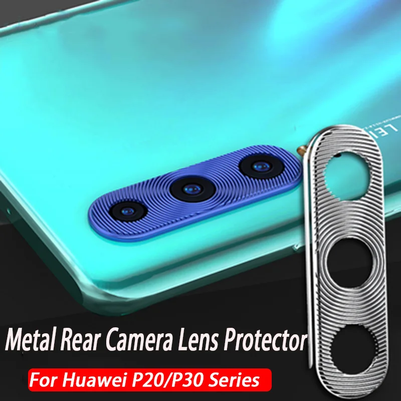 Защита объектива для huawei P30 Pro P20 Lite mate 20 20X чехол металлический объектив камеры защитное кольцо для Honor 20i 20 Pro Чехол