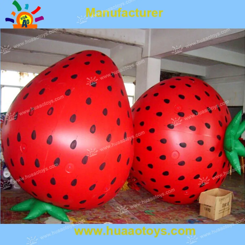 

free shipping! 2.8m Giant Inflatable Strawberry for Advertising Promotion