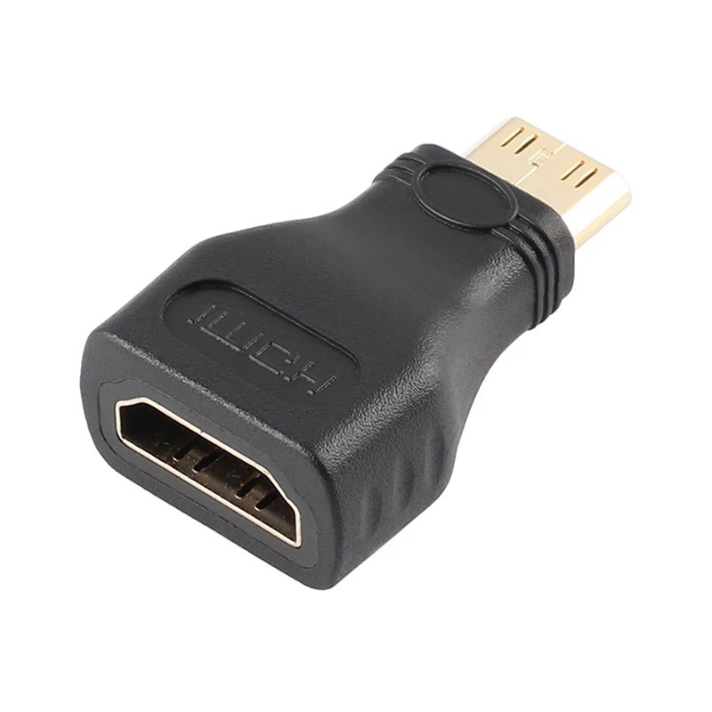 Basix mini Hdmi в адаптер конвертер Папа мама для HDTV 1080p HD ТВ Мини hdmi позолоченный